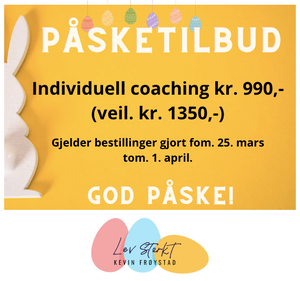 PÅSKETILBUD! Individuell Coaching